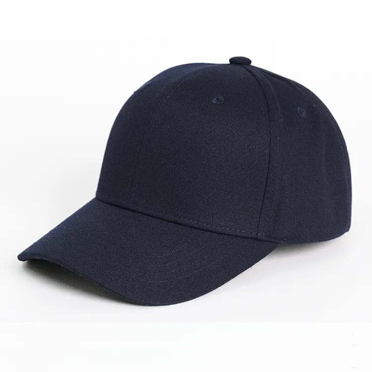 navy cotton baseball cap