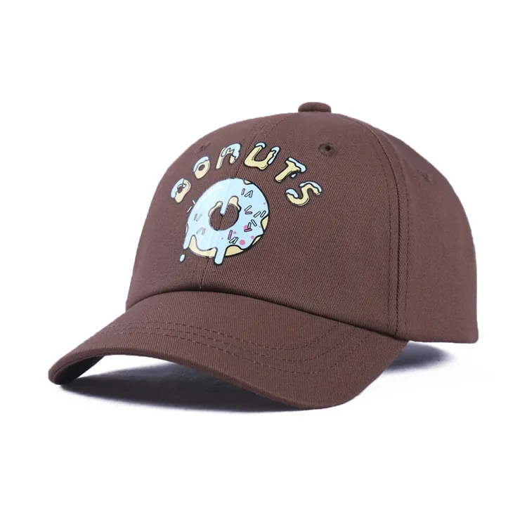 brown kids baseball cap