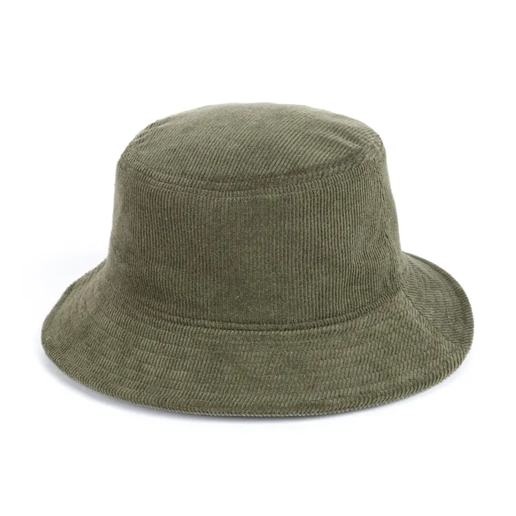 army corduroy bucket hat