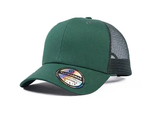dark green trucker hat