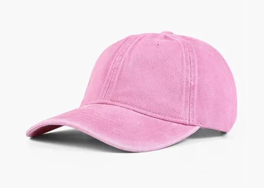 light pink distressed dad hat wholesale